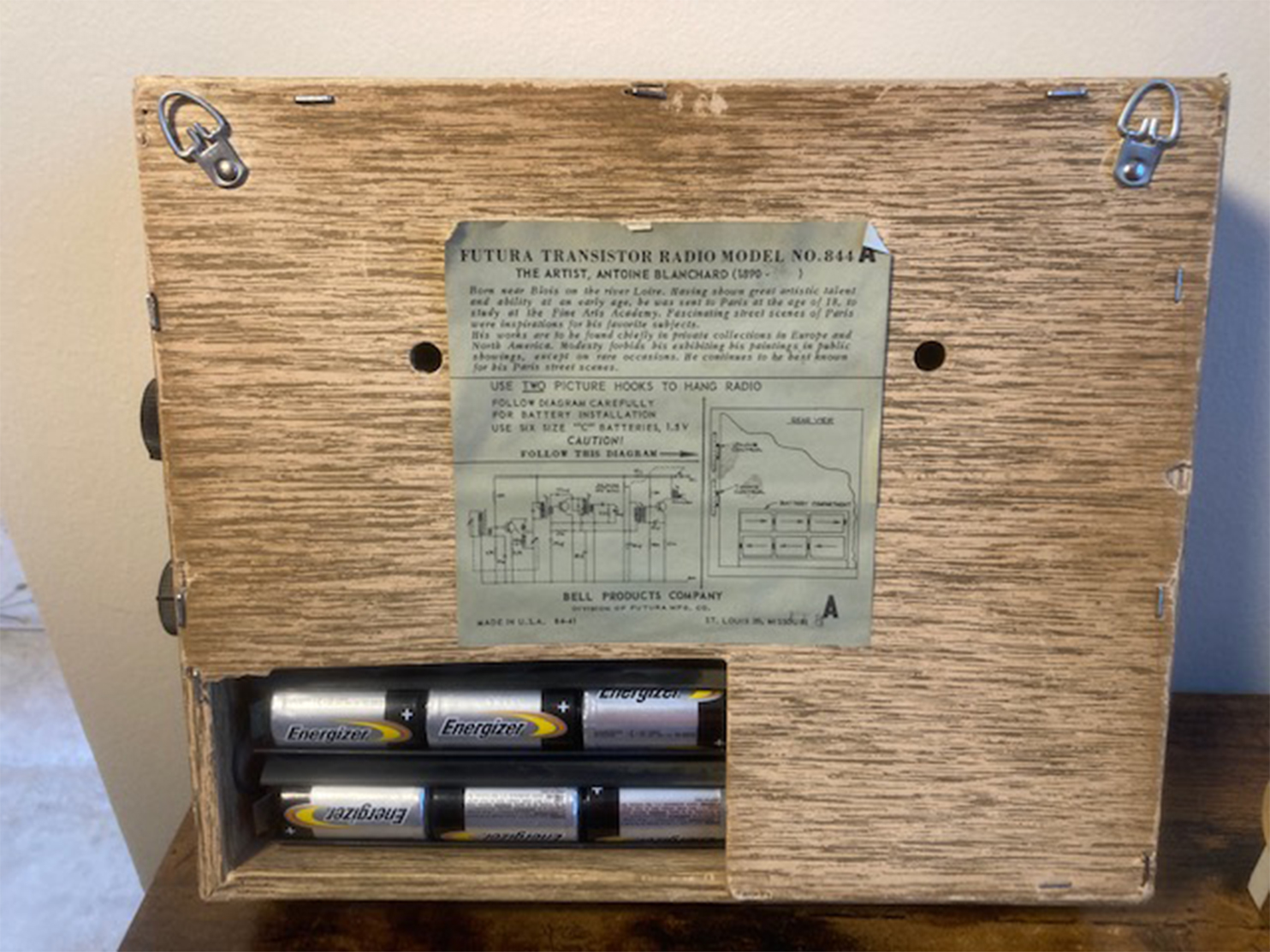 Antoine Blanchard painting batteries