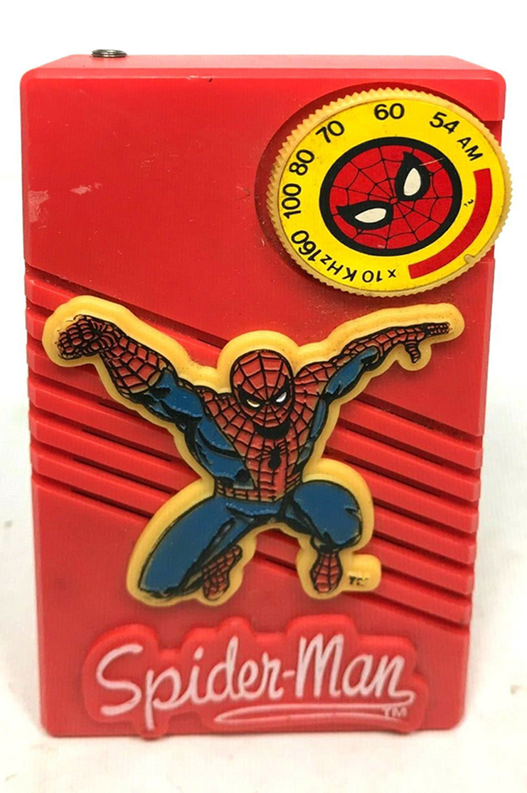 Spiderman Transistor Radio